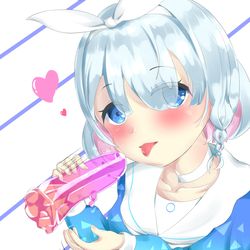 水晶埴輪の手つきが手慣れてるアロナ