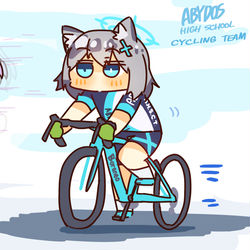 シロコさん(ライディングのすがた)