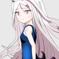 スク水ヒナを描きました