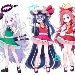 東方 + ブルーアーカイブ