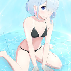 黒ビキニアロナちゃん