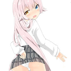 おじさんのスカート短くしてみた