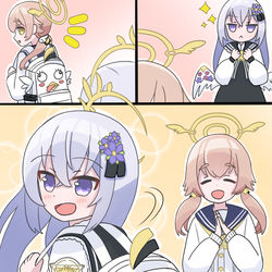 アズサとペロロリュック