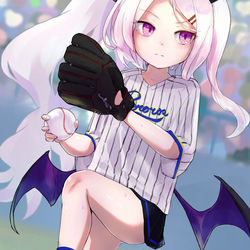 ヒナちゃんのノーバン始球式