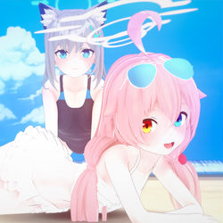 水着ホシノ & 水着シロコ