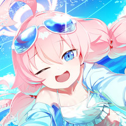 夏限定の表情