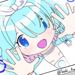 画面からひょっこりアロナ