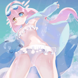 【C100新刊表紙】水着ホシノ