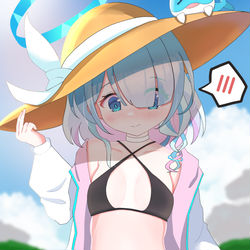先生、似合ってますか？🌊