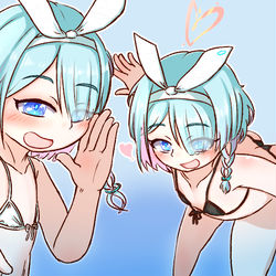 ダブルビキニアロナちゃん