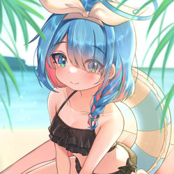 アロナちゃん黒ビキニ(^ ̳ - ·̫ - ̳^)ﾉ♡