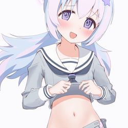 レイサ、おなか見せて…