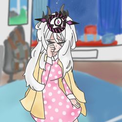 A reconforted Hina / ヒナを慰める