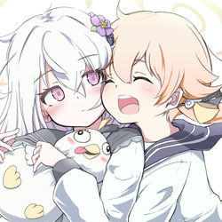 えっへへーアズサちゃん！