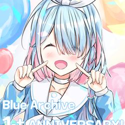 블루아카이브 1주년 일러스트
