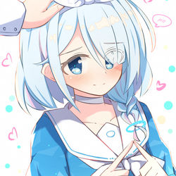 アロナちゃんをなでなで
