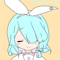 アロナちゃん壁紙（スマホサイズ）