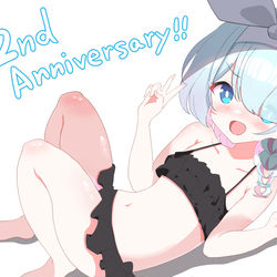 2周年おめでとうアロナちゃん👙