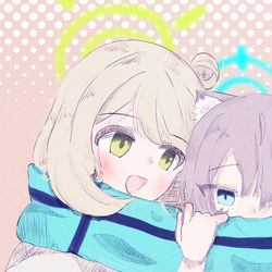 「こうするともっとあったかいよ～」