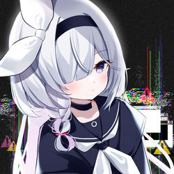◐