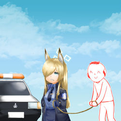 칸나에게 잡혀가는(カンナに捕まる)