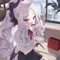 ヒナとシャーレにて