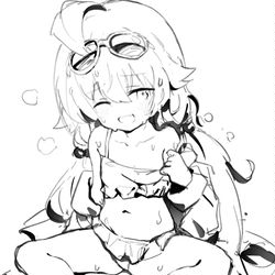 好热～