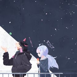 wind,dessert,girls
