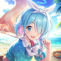 先生、海ですよ！