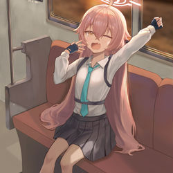 地下鉄 小鳥遊ホシノ