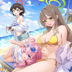 水着ノノミホシノアヤネ💦