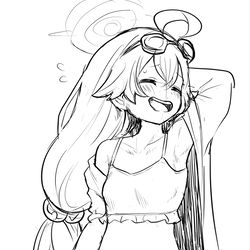 ブルアカ落書き