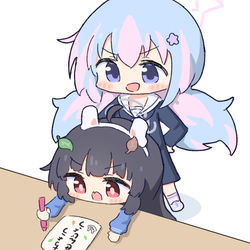 挑戦状を書いちゃうミユ。