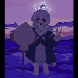 宇沢レイサとアカエイ