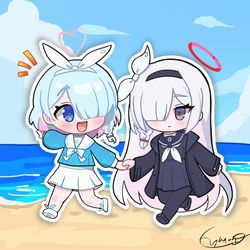 [ブルアカ]  Arona & Plana アロナ & プラナ