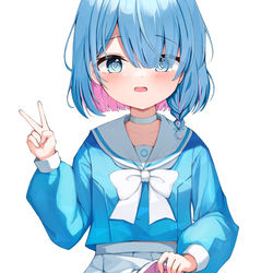 パンツ見せて、アロナちゃん！