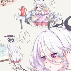 カップ麺食べてるヒナチャン