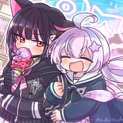 杏山カズサと宇沢レイサ
