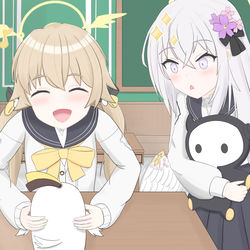 ヒフミとアズサとモモフレンズ