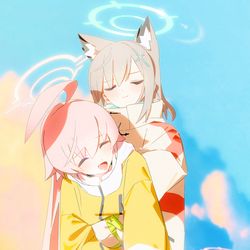 シロコとホシノ