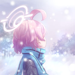 雪と過去ホシノ