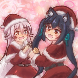 クリスマスホシノちゃんとセリカちゃん