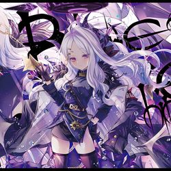 C103冬コミ新作プレイマット「空崎ヒナ第2弾(白背景)」