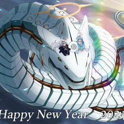 アロナとプラナとビナー君(謹賀新年)