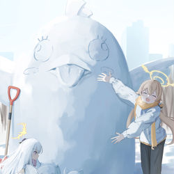 冬、ヒフミとアズサ