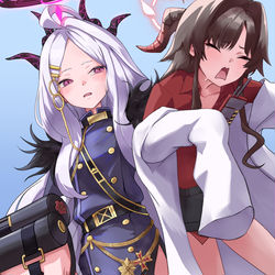 ヒナvsカスミ