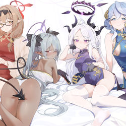 風紀委員会 × ミニスカチャイナ部