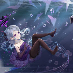 漂浮于音符中的日奈