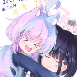 (ΦωΦ)猫の日レイカズ(ΦωΦ)