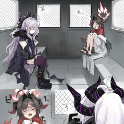 パニックカスミ部長…